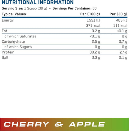 Applied Nutrition Beef-Xp Clear Protein Isolate 4 Lbs
