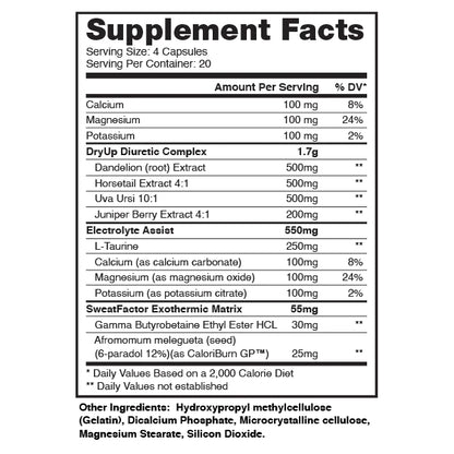 Dragon Pharma Dryup 80 Capsulas