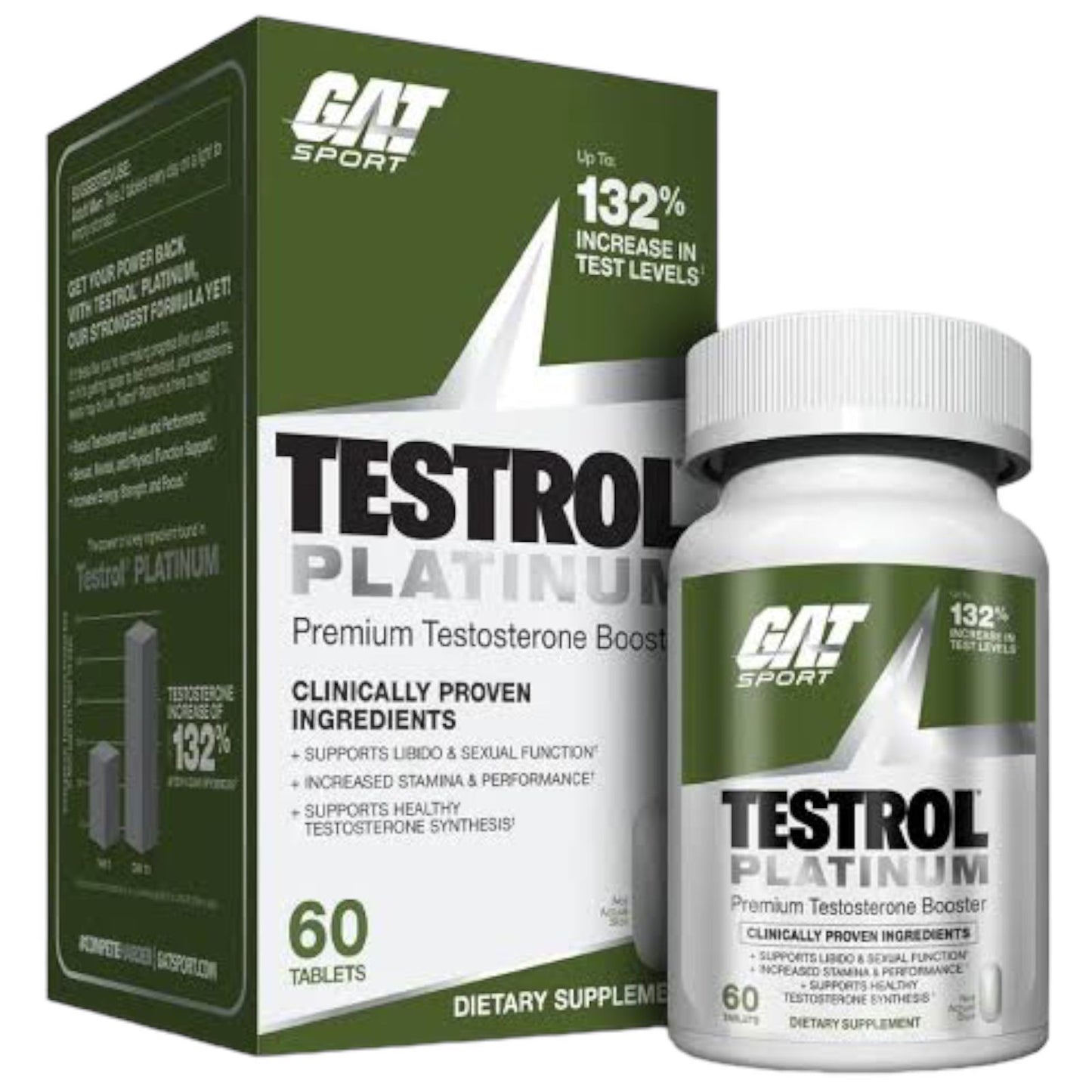 Gat Sport Testrol Platinum 60 Tabletas