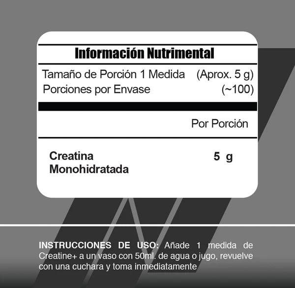Meta Nutrition Creatine + 550 Gramos 110 Servicios