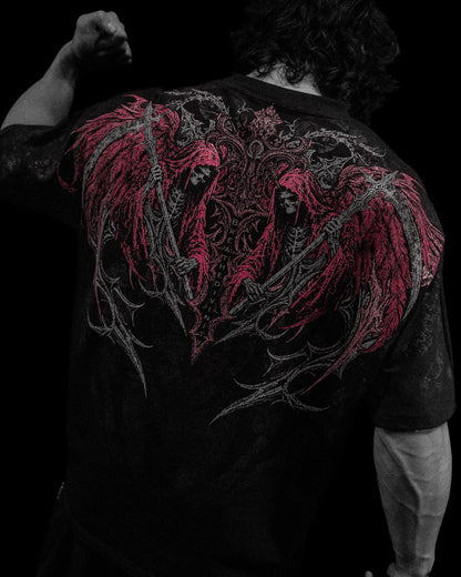 Breathedivinity Oversized T-Shirt Blood Reaper Bloodlust