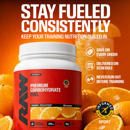 Raw Nutrition Fuel Endurance 60 Servicios