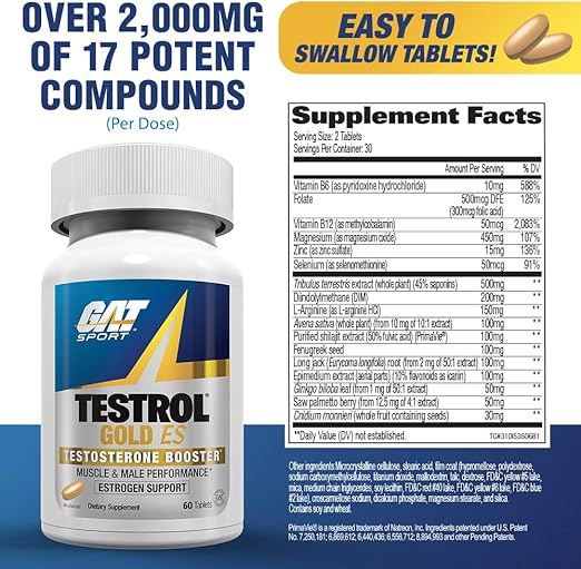 Gat Sport Testrol Gold 60 Tabletas