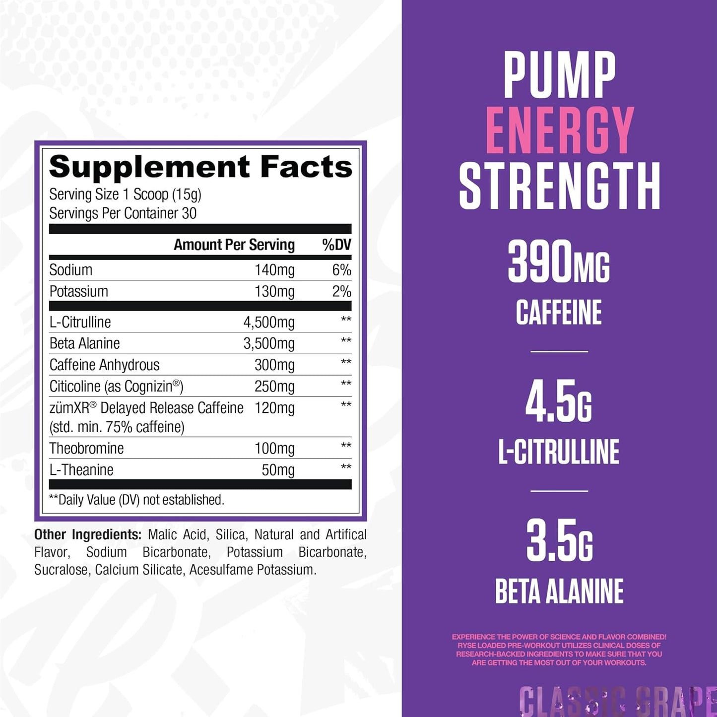 Ryse Loaded Pre 30 Servicios