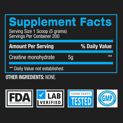 Bpi Sports Micronized Creatine 1 Kg 200 Servicios