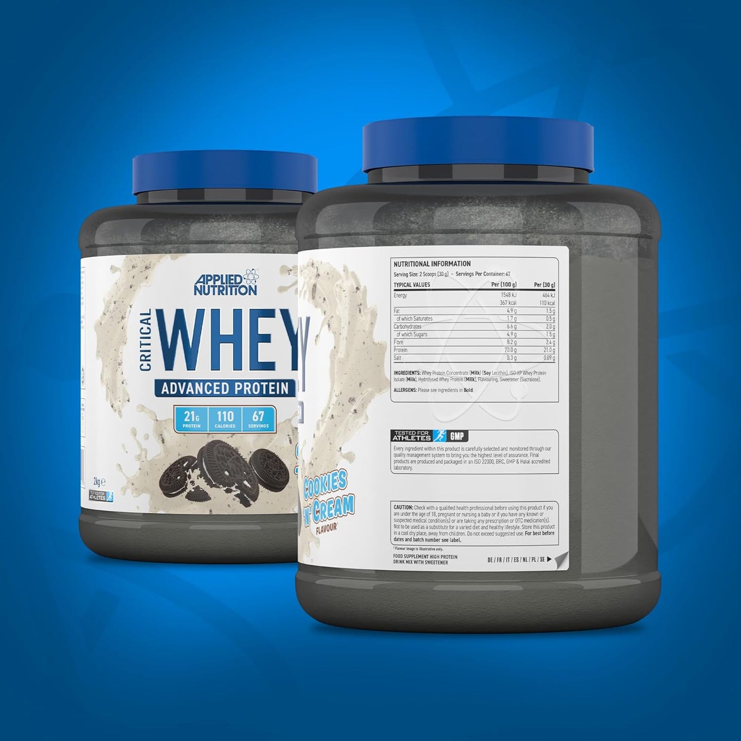Applied Nutrition Critical Whey Advanced Protein 5 Lbs