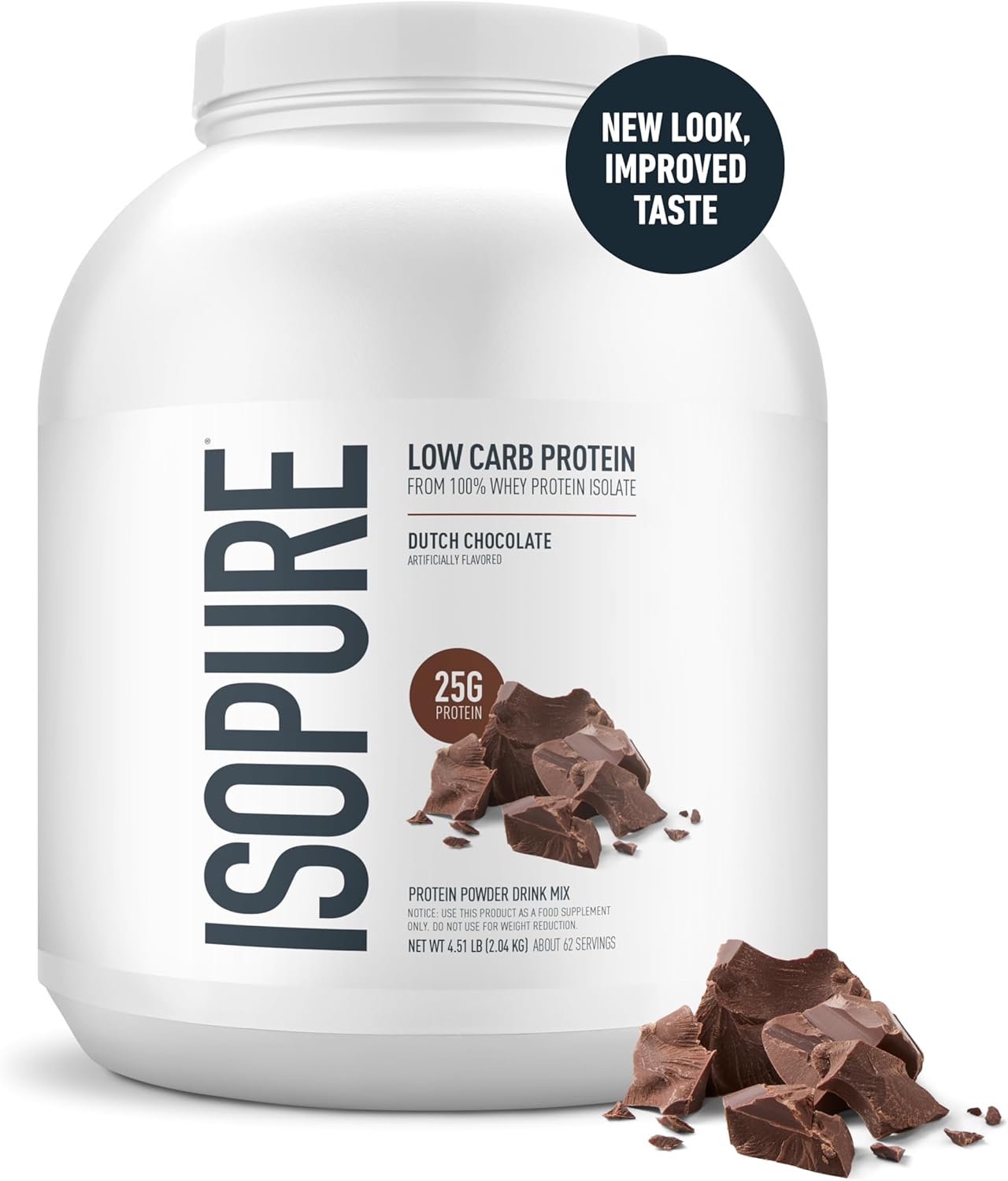 Isopure Zero Carb / Low Carb 4.5 Lbs
