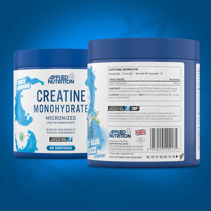 Applied Nutrition Creatine Monohydrate Micronized 250 Gramos 50 Servicios