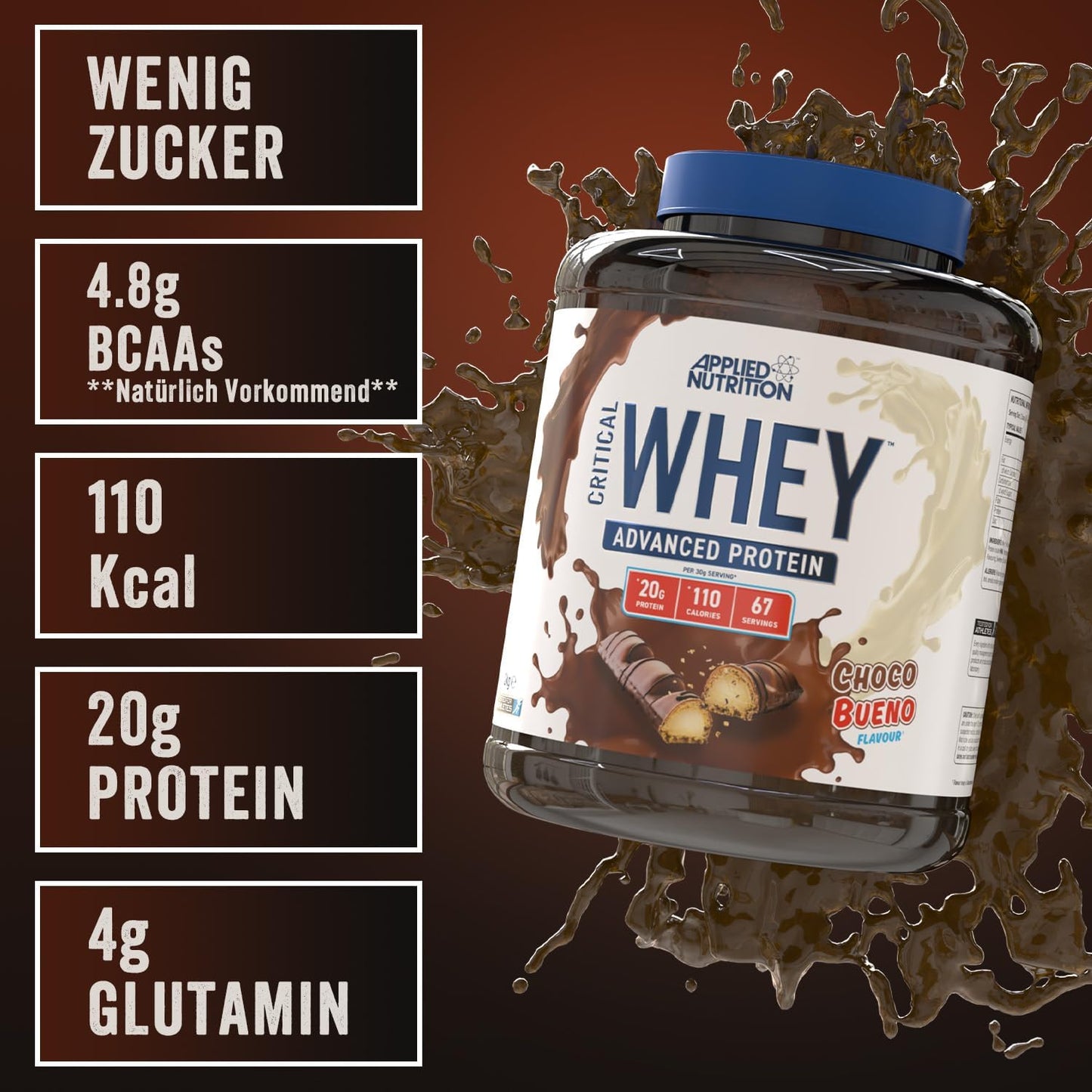 Applied Nutrition Critical Whey Advanced Protein 5 Lbs