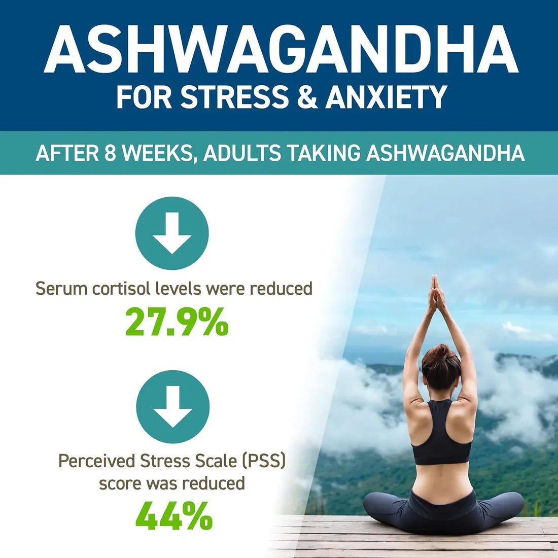 Applied Nutrition Ashwagandha Ksm-66 60 Capsulas
