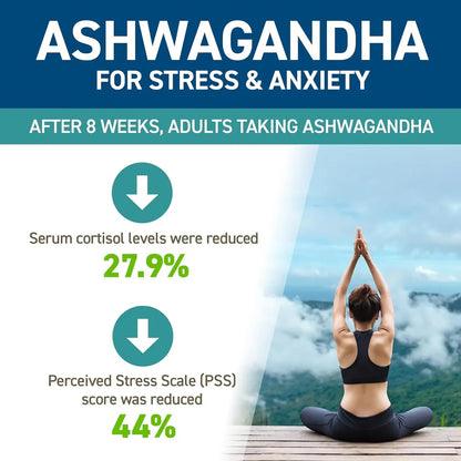 Applied Nutrition Ashwagandha Ksm-66 60 Capsulas