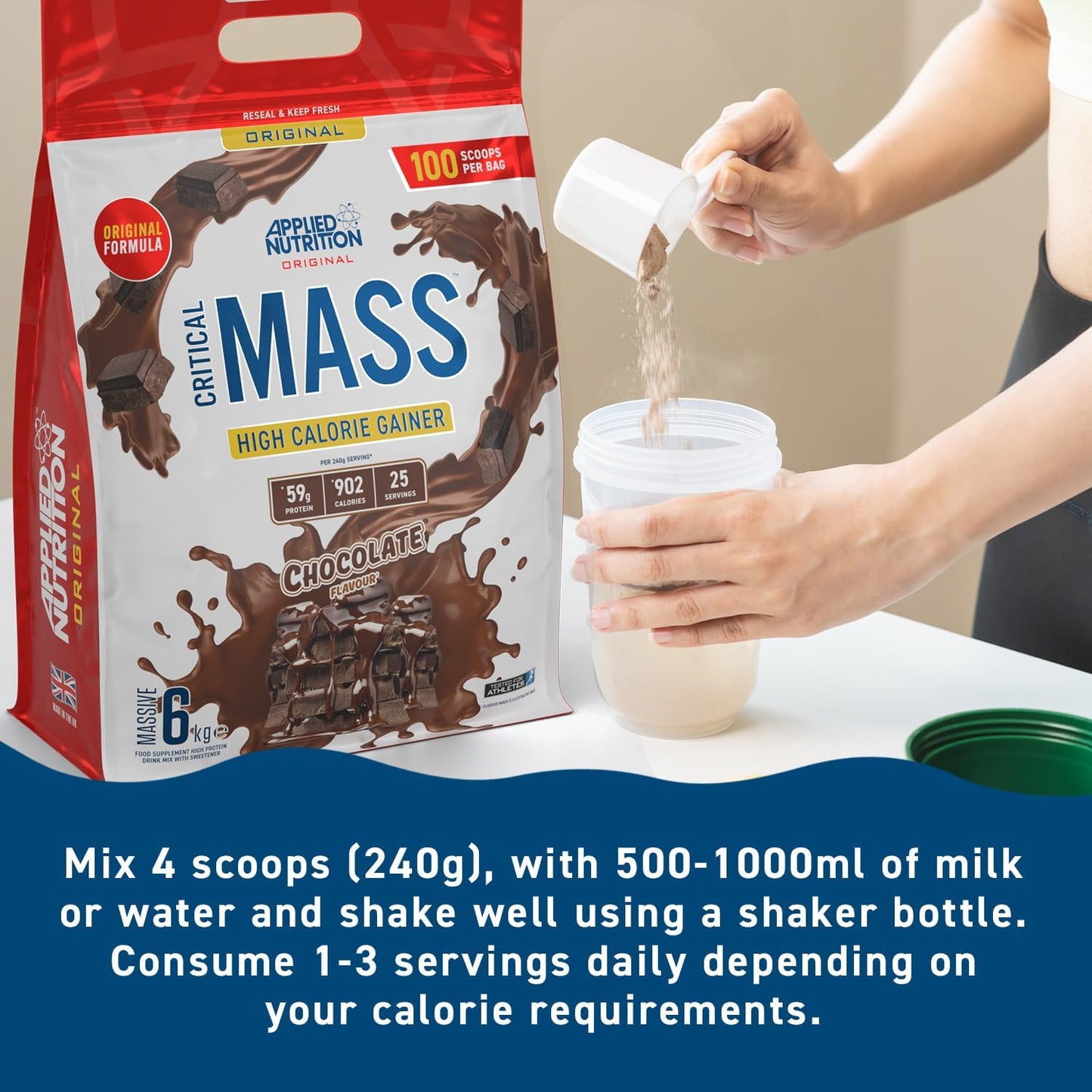 Applied Nutrition Critical Mass Original 6 Kg