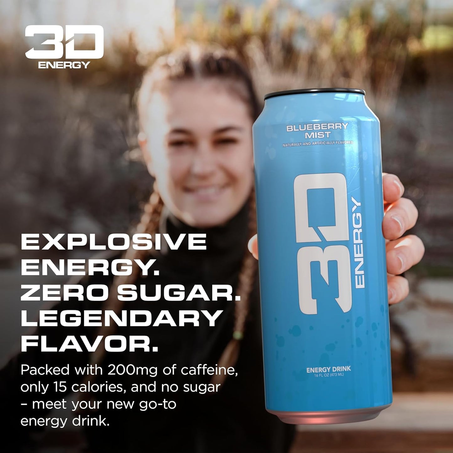 3D Energy Drink 473 Ml