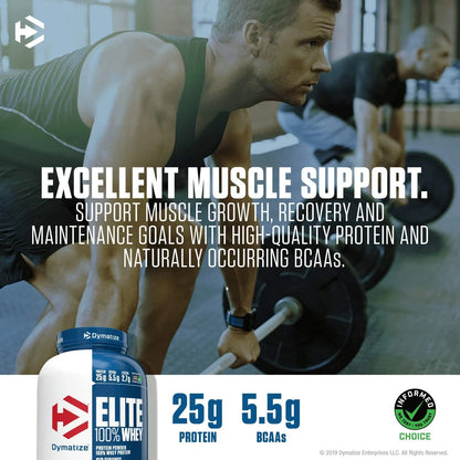 Dymatize Elite 100% Whey 5 Lbs