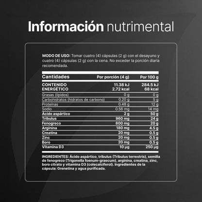 B Life Mens T Platinum | Precursor Para Hombre Platinum 240 Capsulas