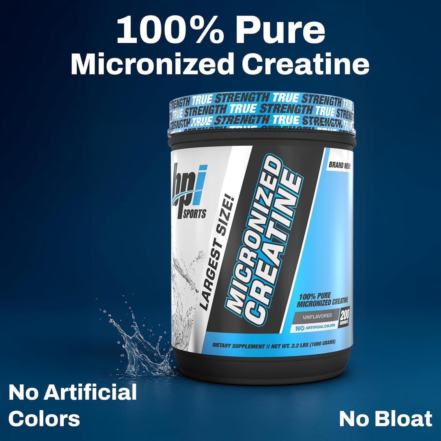 Bpi Sports Micronized Creatine 1 Kg 200 Servicios
