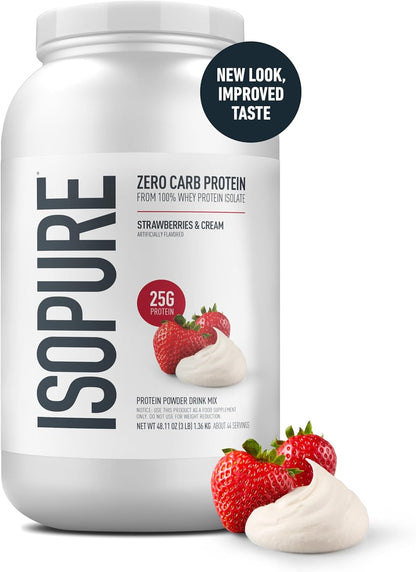 Isopure Zero Carb / Low Carb 3 Lbs