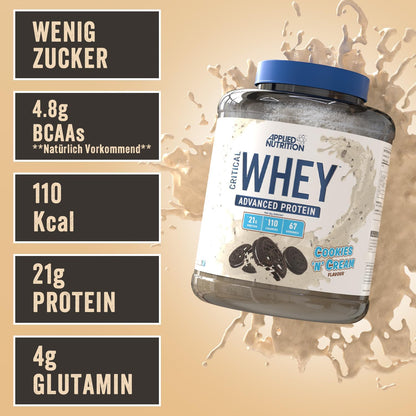 Applied Nutrition Critical Whey Advanced Protein 5 Lbs