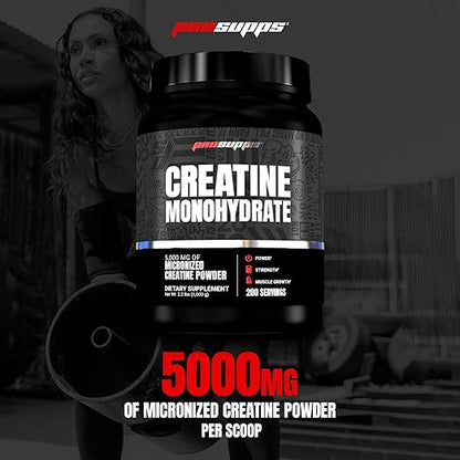 Prosupps Creatine Monohydrate 1 Kg 200 Servicios