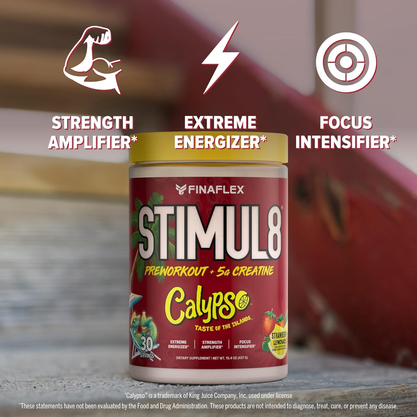 Finaflex Stimul8 Preworkout + 5G Creatine 30 Servicios