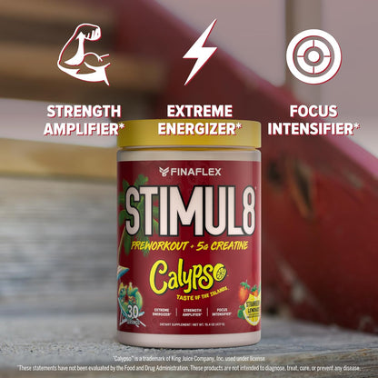 Finaflex Stimul8 Preworkout + 5G Creatine 30 Servicios
