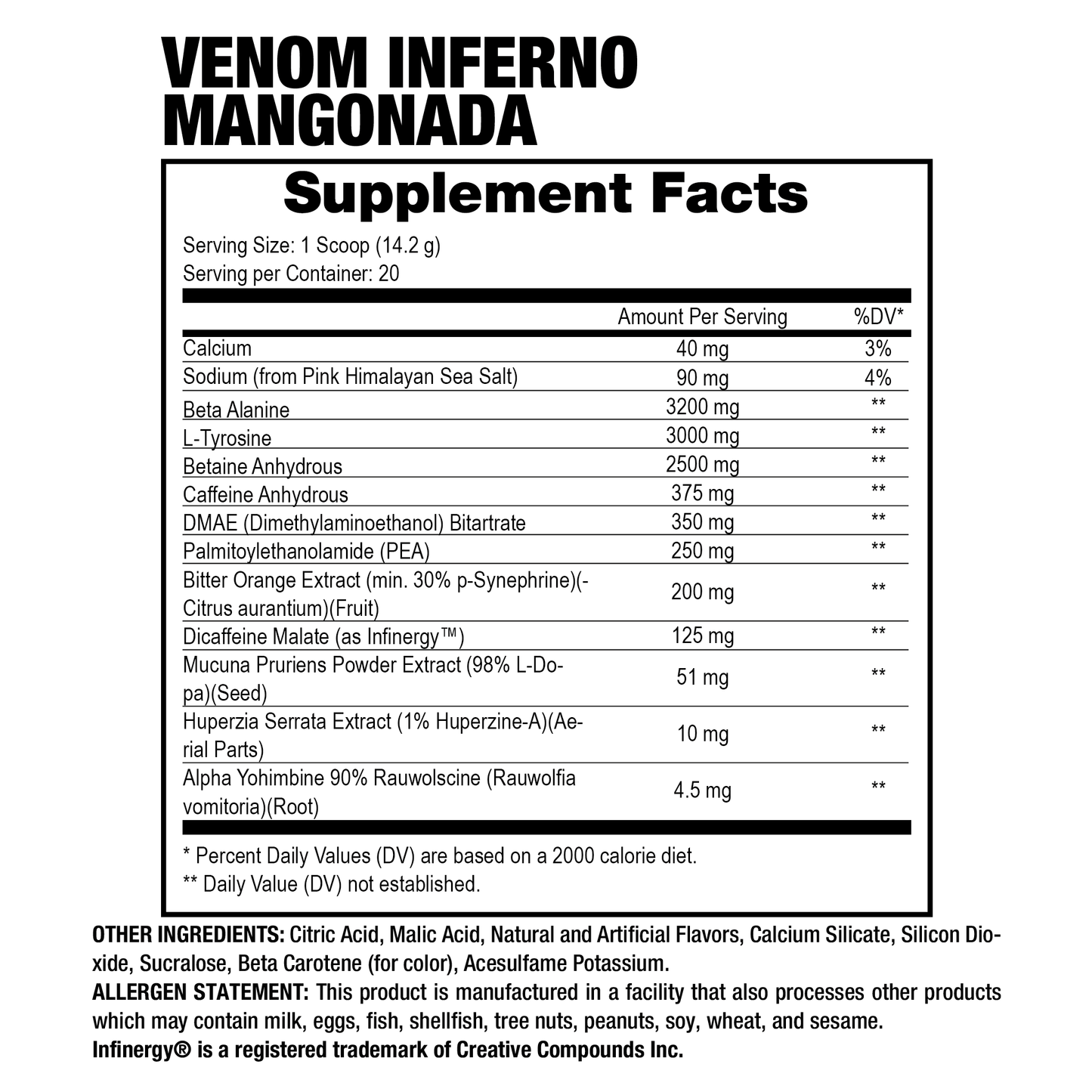 Dragon Pharma Venom Inferno 40 Servicios