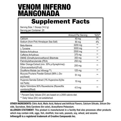 Dragon Pharma Venom Inferno 40 Servicios