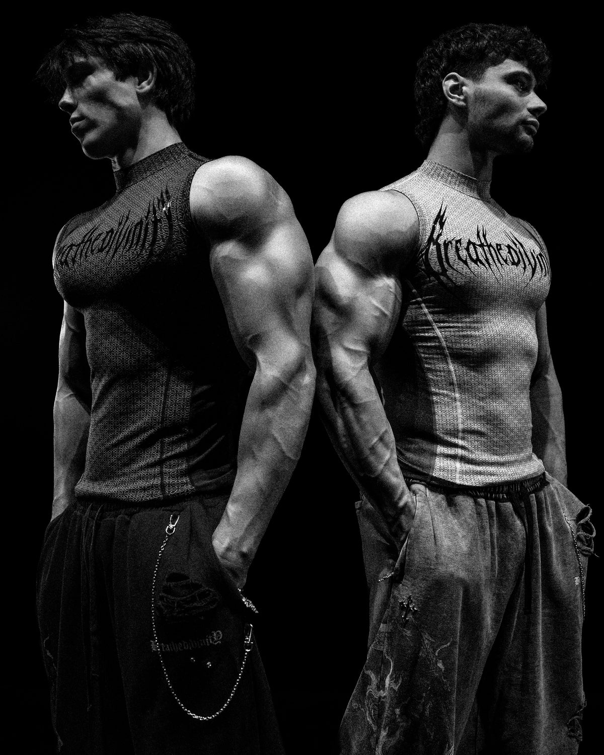 Breathedivinity Doom Tech ™ Armored Cut-Off Compression Divinite White