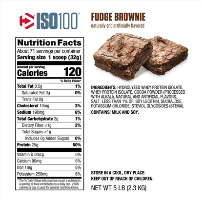 Dymatize Iso 100 Hydrolized 5 Lbs