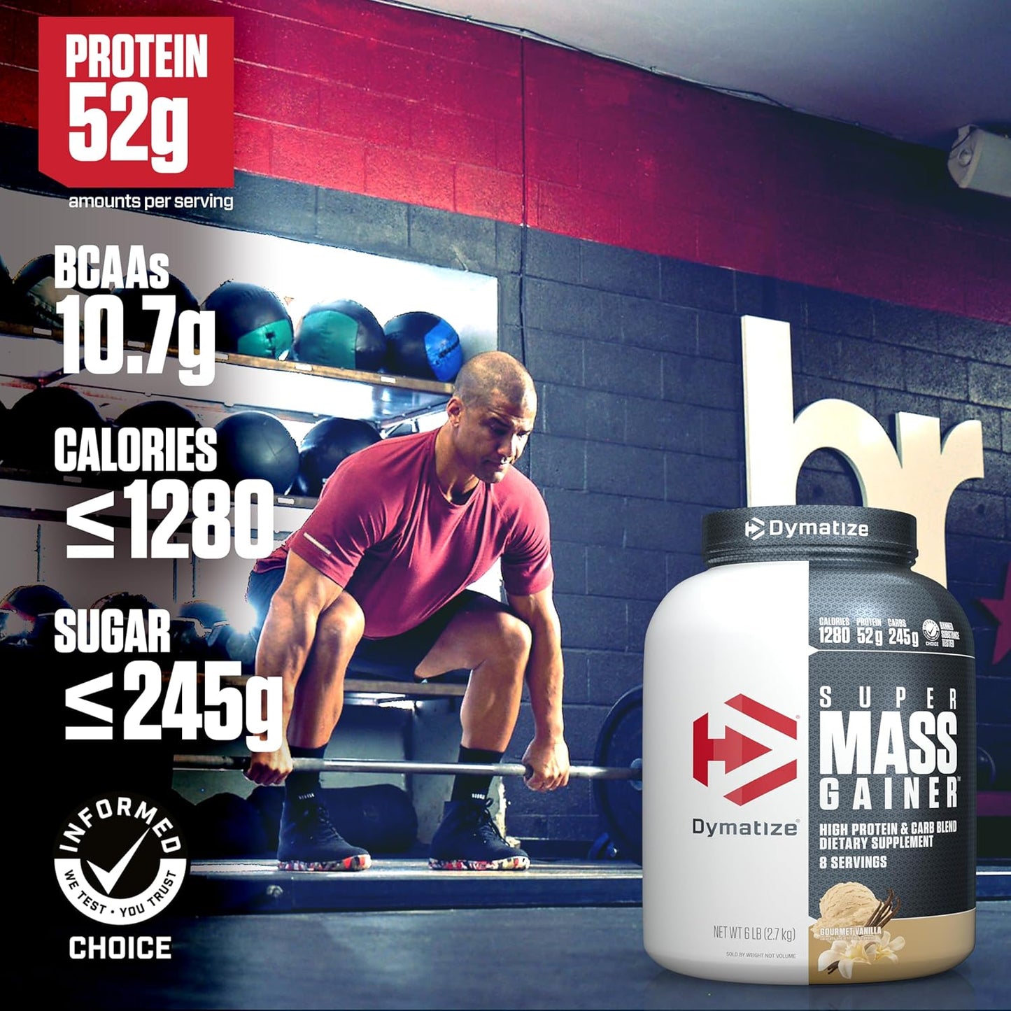 Dymatize Super Mass Gainer 6 Lbs