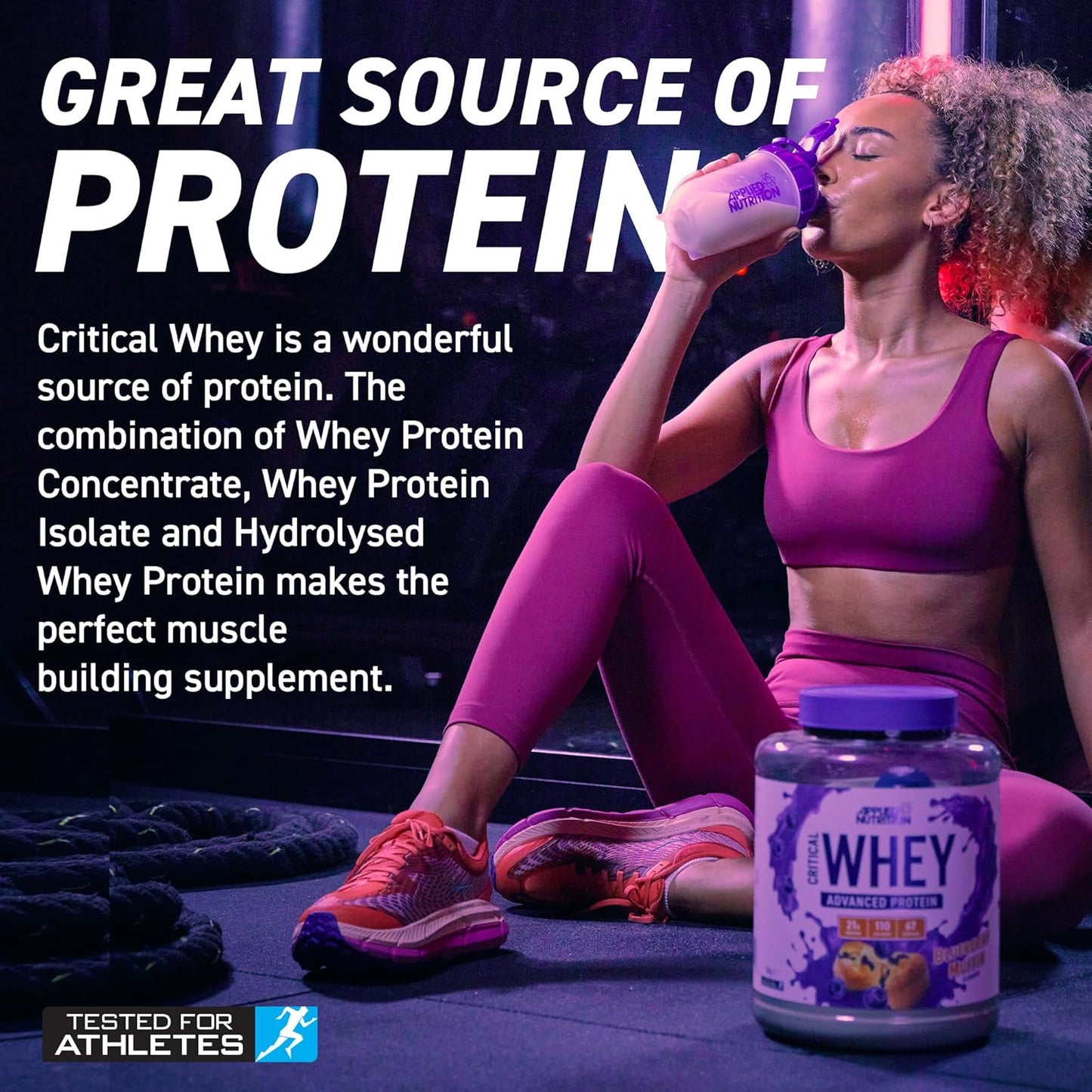 Applied Nutrition Critical Whey Advanced Protein 5 Lbs