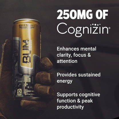 Raw Nutrition Bum Energy 355 Ml