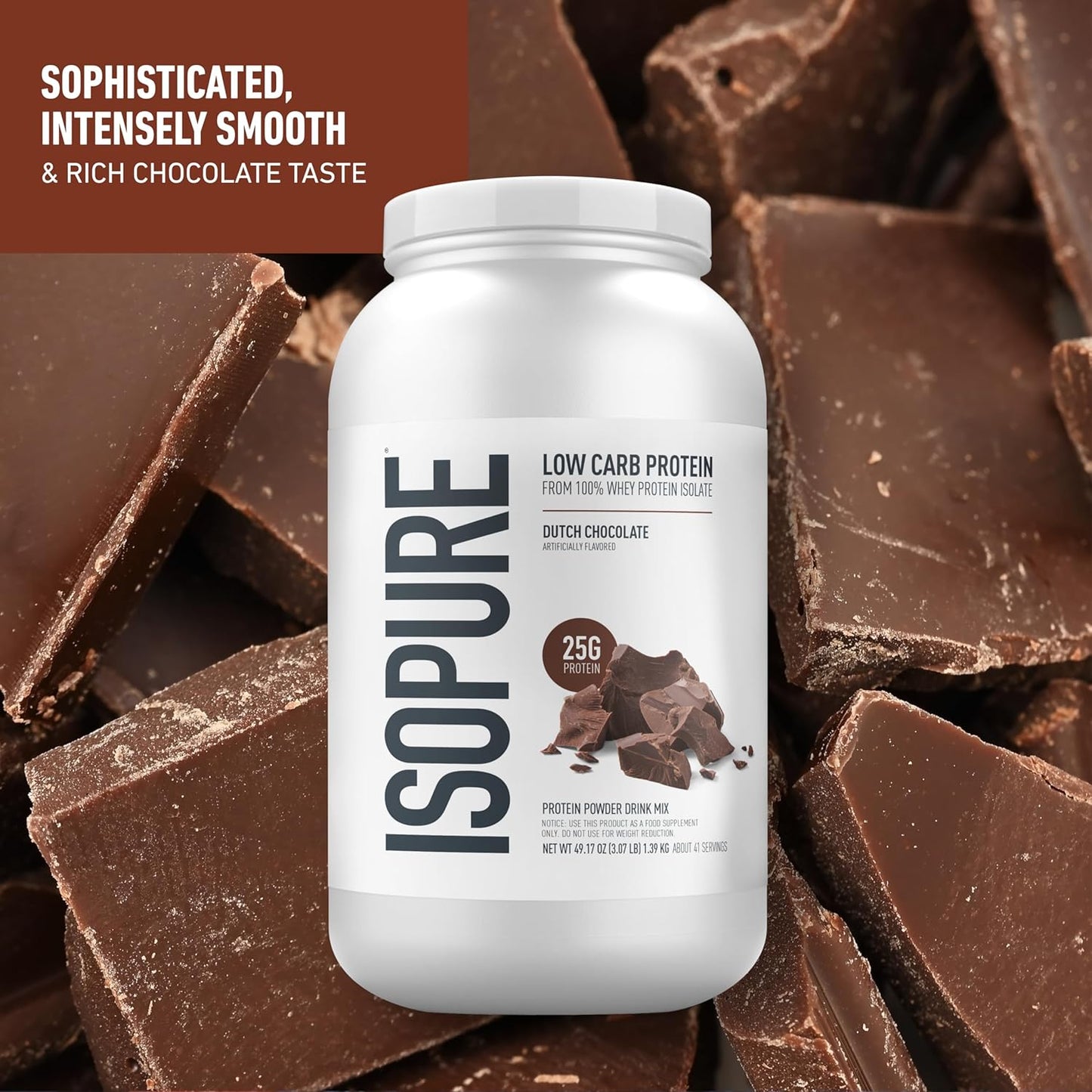 Isopure Zero Carb / Low Carb 3 Lbs