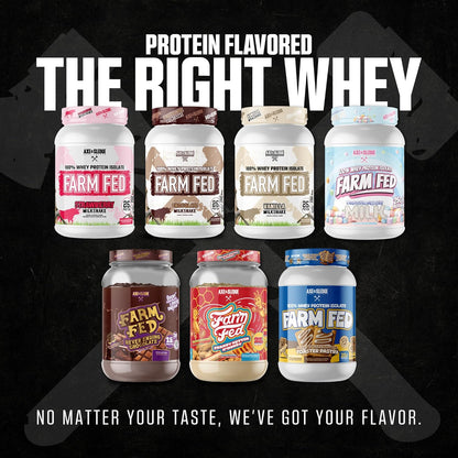 Axe And Sledge Farm Fed 100% Whey Protein Isolate 2 Lbs