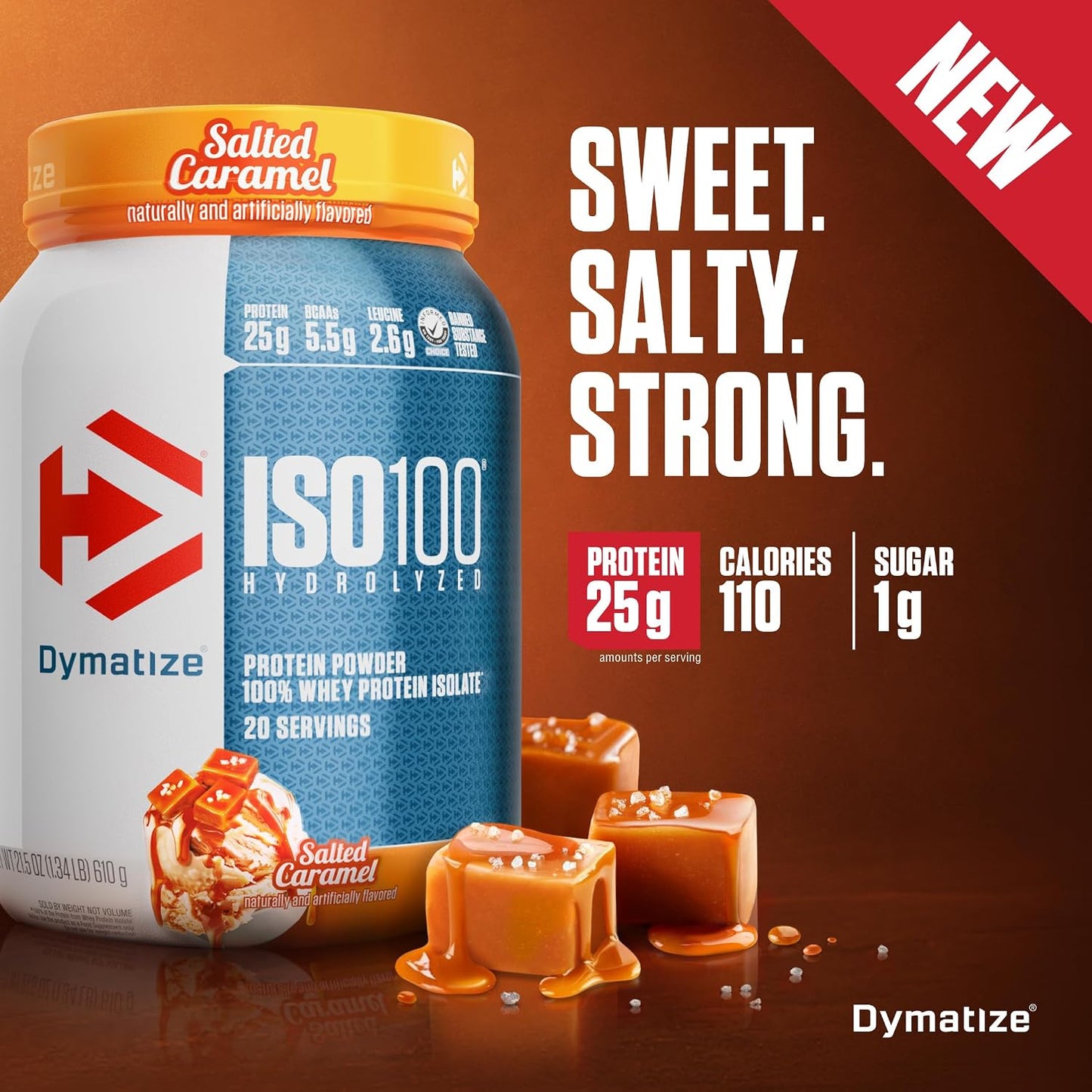 Dymatize Iso 100 Hydrolyzed 1.4 Lbs