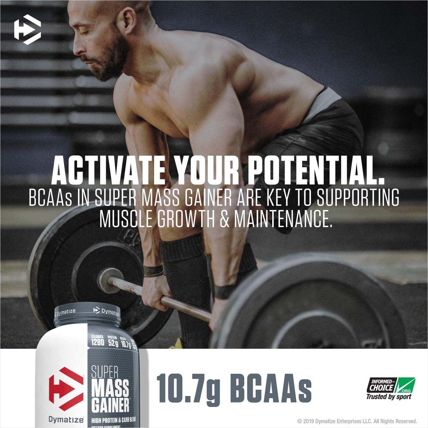 Dymatize Super Mass Gainer 12 Lbs