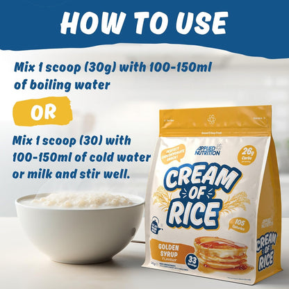 Applied Nutrition Cream Of Rice 33 Servicios