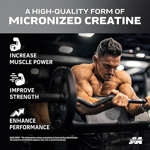 Muscletech Platinum Creatine 400 Gramos 80 Servicios