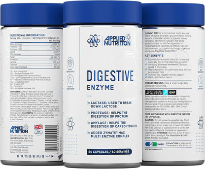 Applied Nutrition Advanced Digestive Enzyme 60 Capsulas