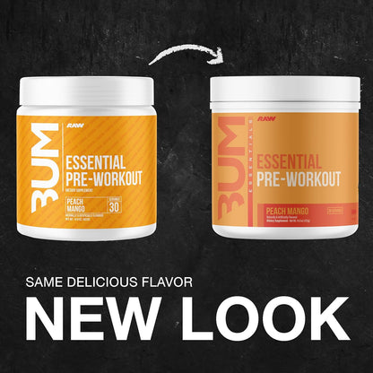 Raw Nutrition Bum Essential Pre-Workout 30 Servicios