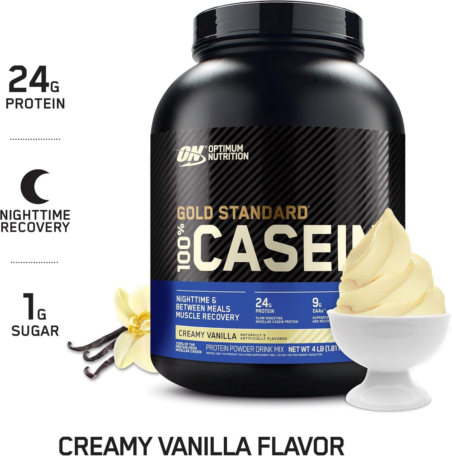 On Gold Standard 100% Casein 4 Lbs