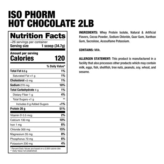 Dragon Pharma Iso Phorm 2 Lbs
