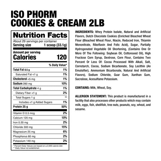 Dragon Pharma Iso Phorm 2 Lbs