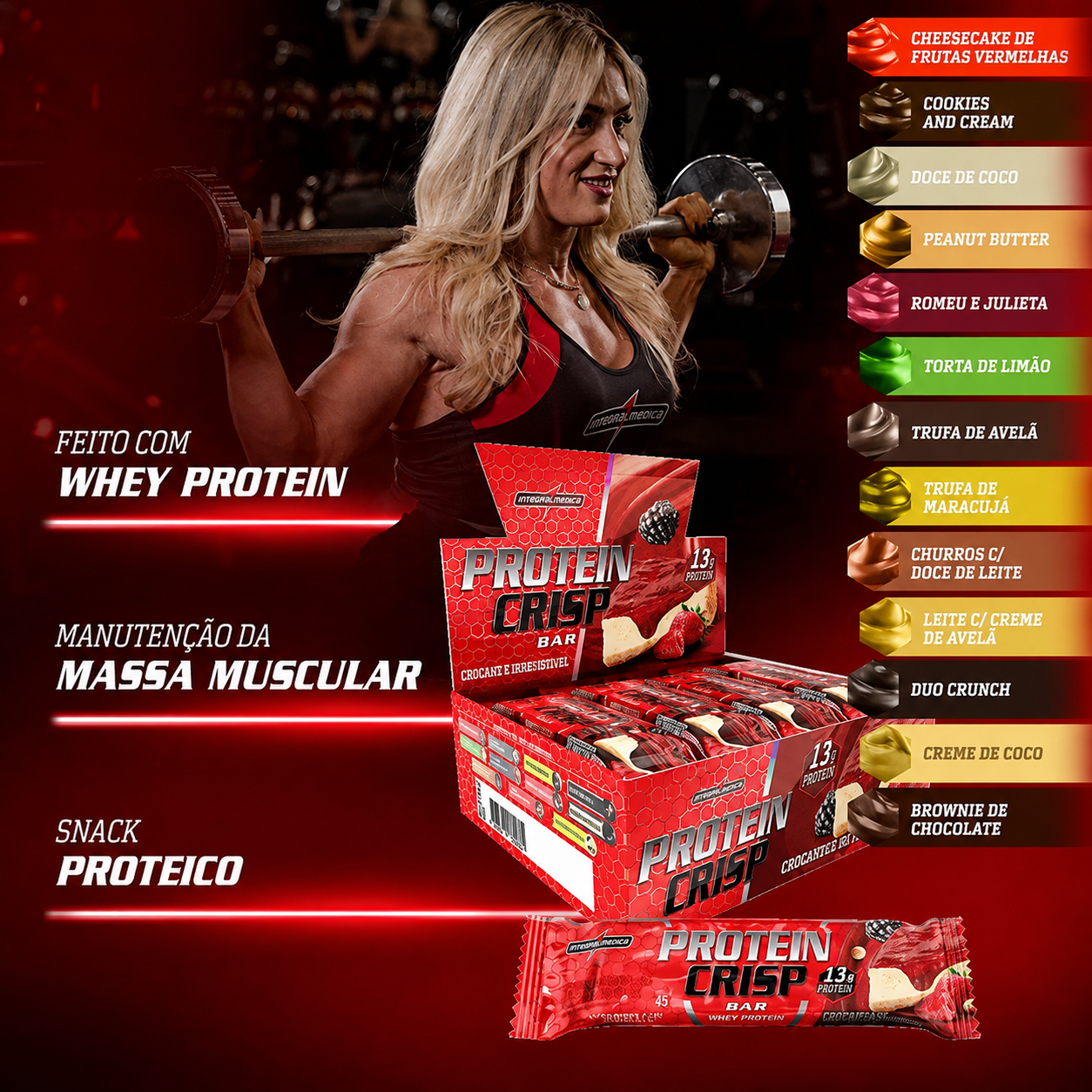 Integralmedica Protein Crisp 12 Pack