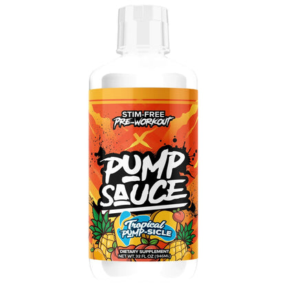 Pump Sauce Stim-Free Pre Workout 32 Servicios