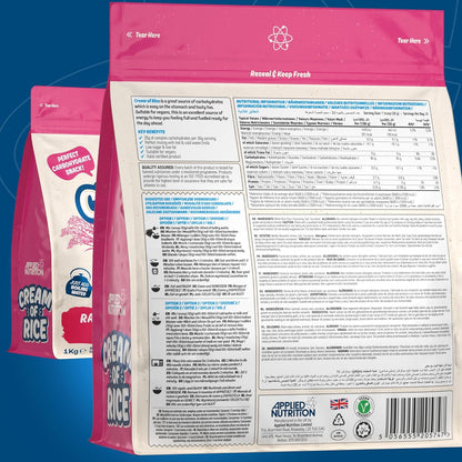 Applied Nutrition Cream Of Rice 33 Servicios