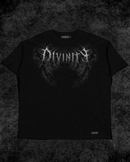 Breathedivinity Oversized T-Shirt Blood Reaper Void Black