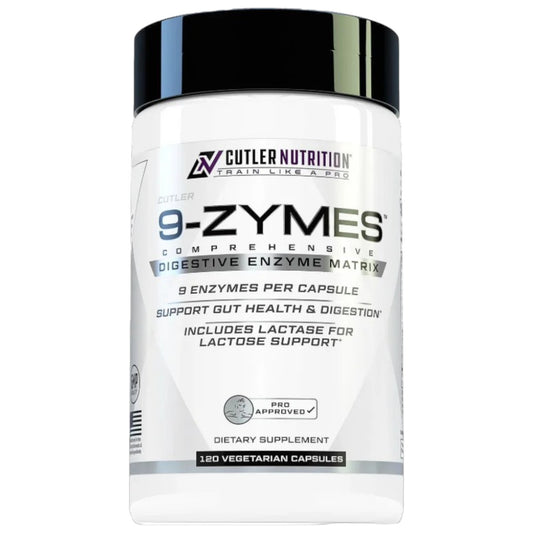 Cutler Nutrition 9-Zymes 120 Capsulas
