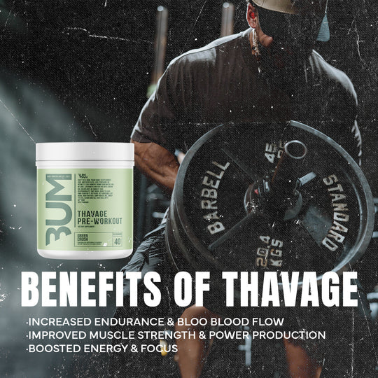 Raw Nutrition Bum Thavage Pre-Workout 40 Servicios