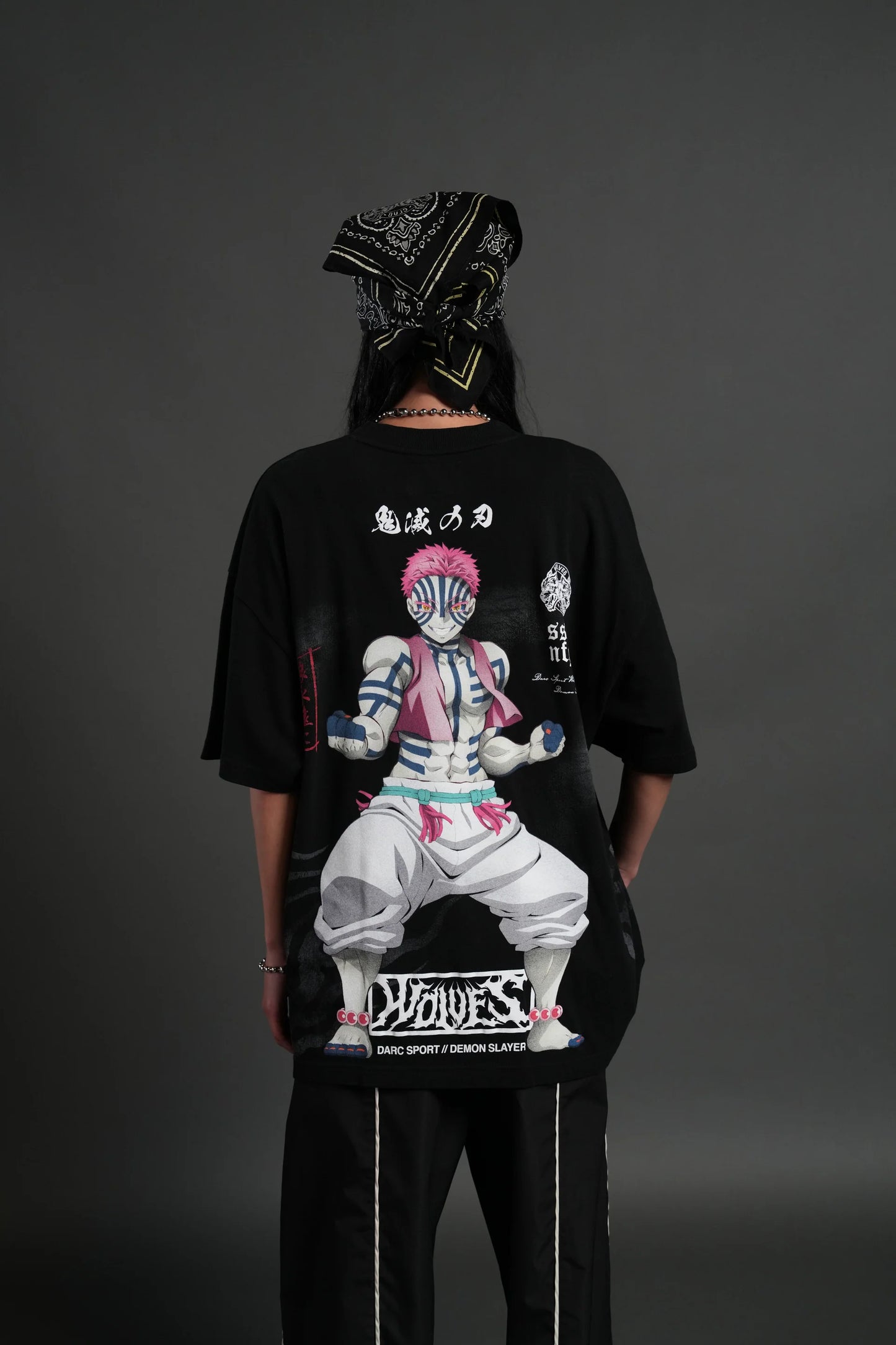 Darc Sport X Demon Slayer T-Shirt Oversized Akaza